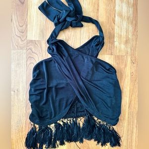 Amazon Criss Cross Boho Top